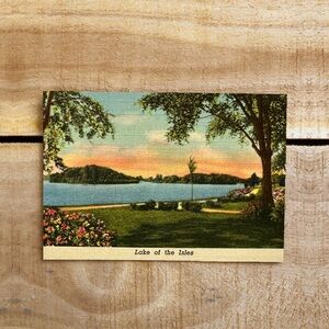 Lake of the Isles Mini Postcard